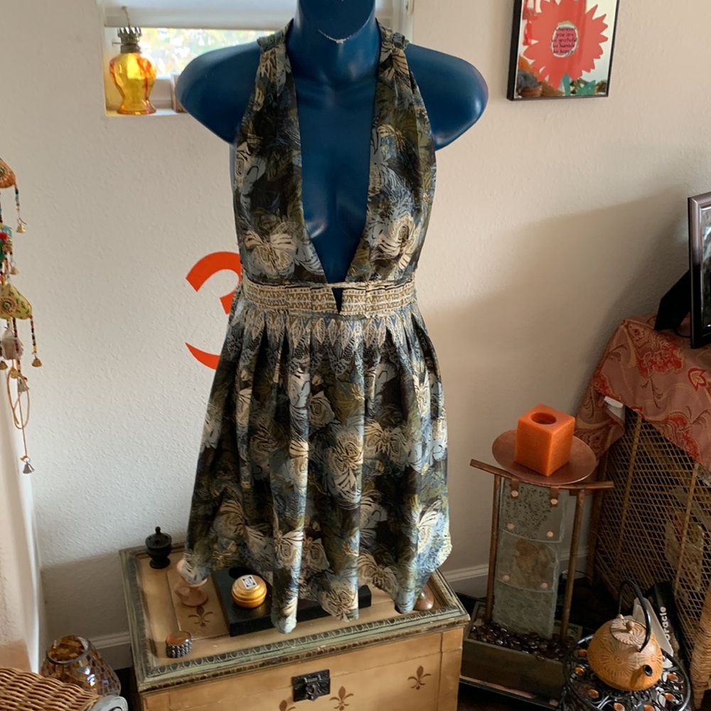 Oh so flirty and so boho, free people summer dress - Picture 3 of 5